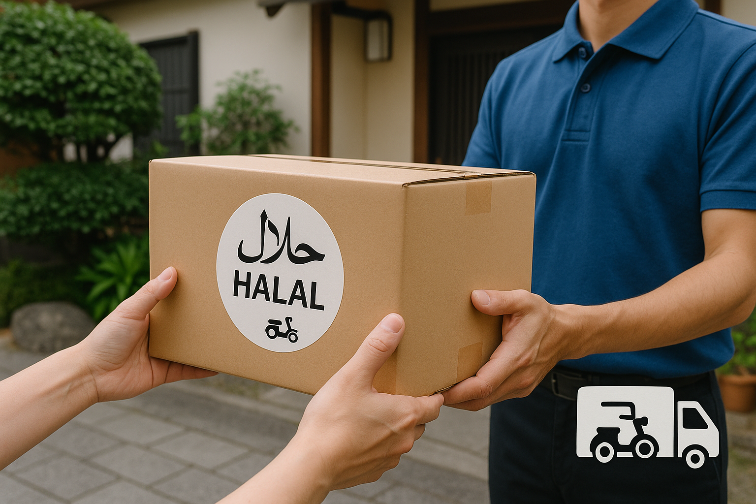 Halal food delivery