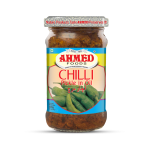 Chilli Pickle in Oil-320g-AHMED