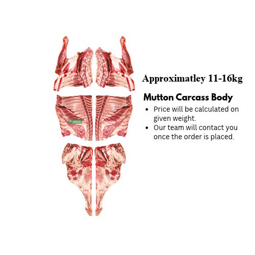 Mutton Carcass Body(12~20kg)