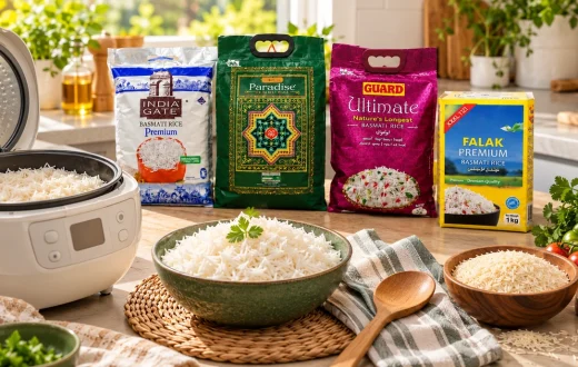 basmati rice in japanese rice cooker