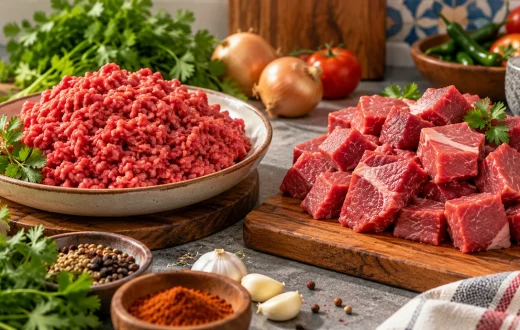 mince beef vs cubed beef