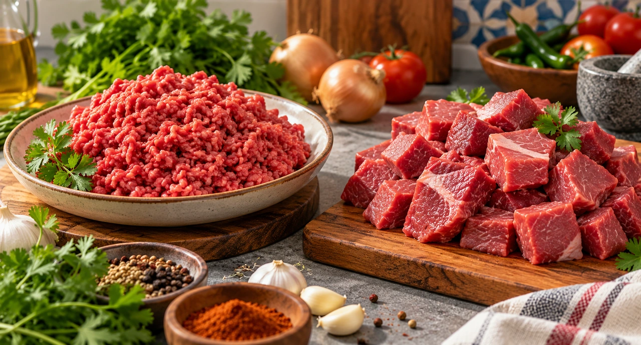 mince beef vs cubed beef
