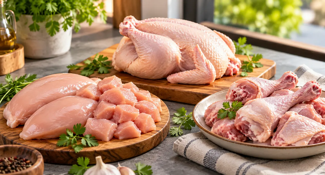 halal chicken cuts