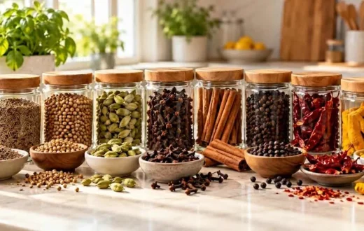 how to check spices aroma and freshness