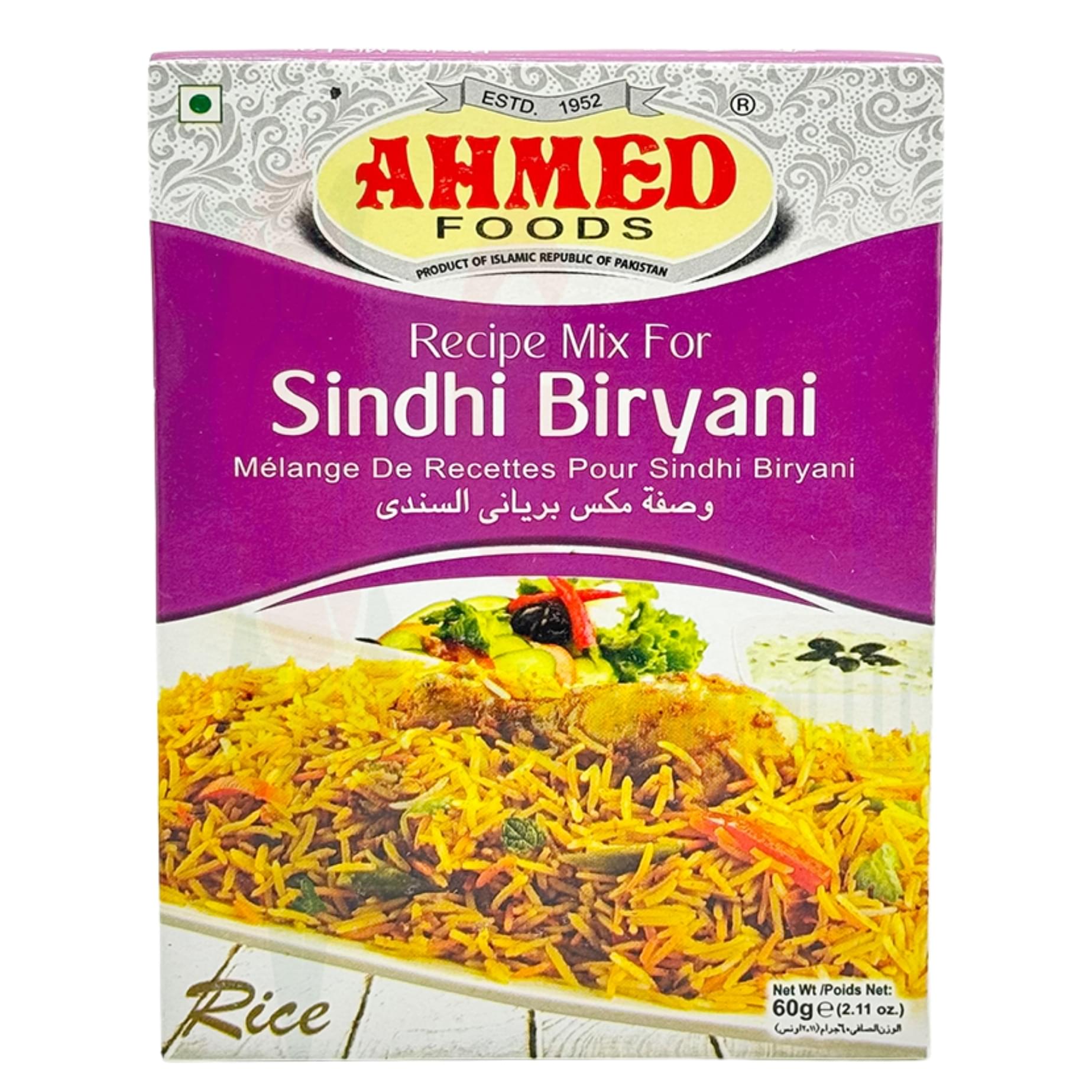 Sindhi Biryani Masala (Ahmed Foods – 60 g)